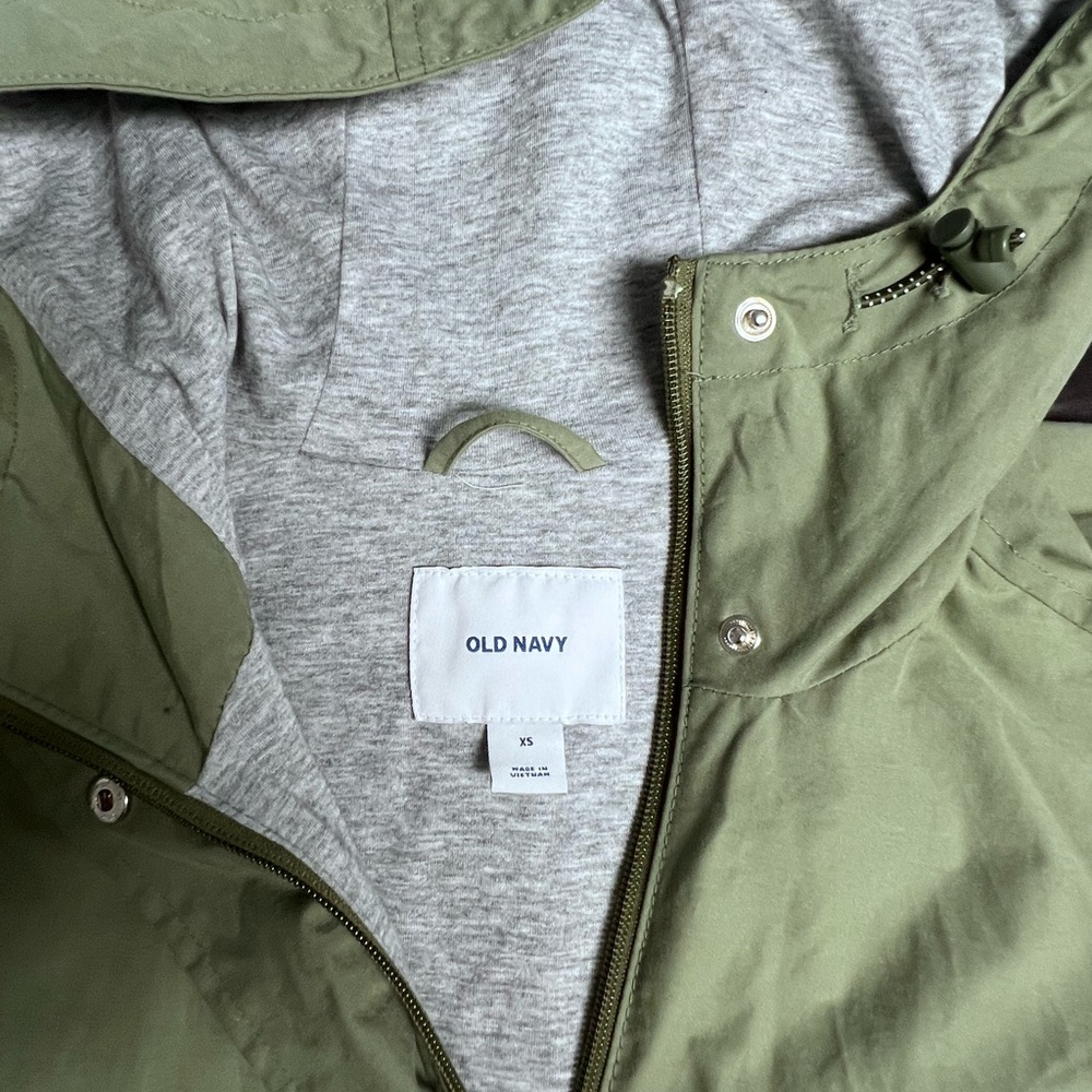 Old Navy Olive Utility Jacket - image 7